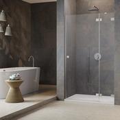 Radaway Essenza Pro DWJ Shower Door - Brushed Nickel