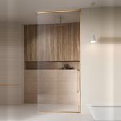 Radaway Modo XL Gold Walk-In Shower Enclosure – 10mm Glass image
