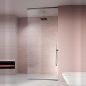 Radaway Modo XL Brushed Gunmetal Walk-In Shower Enclosure – 10mm Glass image