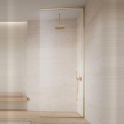 Radaway Modo XL Brushed Gold Walk-In Shower Enclosure – 10mm Glass image