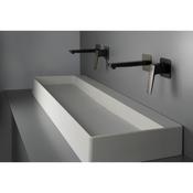 Blur Granite washbasin, countertop - with cover plate - 1000x400mm