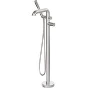 Silia Hexa Bath mixer, freestanding, with shower set