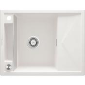 Magnetic granite sink, 1-bowl with drainer - 620x500mm