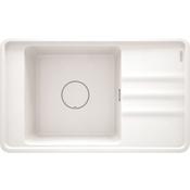 Momi Granite sink, 1-bowl with drainer - 800x600mm