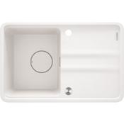 Momi Granite sink, 1-bowl with drainer - 630x450mm