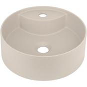 Silia Granite washbasin, countertop, with tap shelf