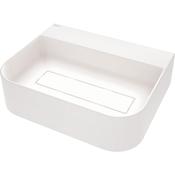 Arnika Granite washbasin, countertop, with tap shelf - with cover plate - 505x405mm