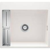 Magnetic granite sink, 1-bowl - 520x600mm