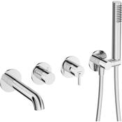 Silia Bath mixer, with shower set, concealed