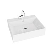 Vista 510mm Wall-Hung / Countertop Basin - White Gloss image