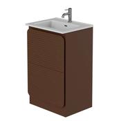 Rían Chocolate Brown Floor Standing Unit &amp; Basin
