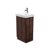 Soho Walnut Floor Standing Unit &amp; Basin