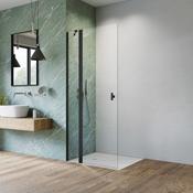 Radaway Nes Brushed Gold Walk-In KDD II Shower Panel