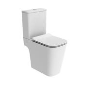 Tavistock Compass Square Comfort Open Back CC Toilet &amp; Soft Close Seat image