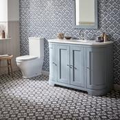 Tavistock Lansdown 1200 Curved Underslung Unit And Basin