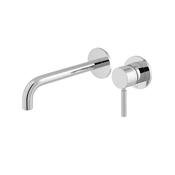Vado Origins Slimline Wall Mounted Basin Mixer 180mm Spout - Chrome image