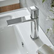 Vado Cameo Knob Deck Mounted Mono Basin Mixer Tap image