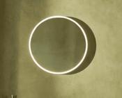 HiB Spirit 60cm Round Ghost LED Bathroom Mirror image