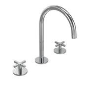 Tavistock Cohort Cross 3 Hole Basin Mixer &amp; Click Waste