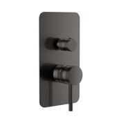 Bathworks Essentials Core Concealed Manual Dual Outlet Gunmetal