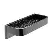 Vado Omika Noir Shelf with geometric insert 200mm