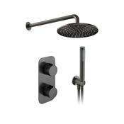 Vado Tablet Altitude 2 Outlet Shower Pack - Brushed Black image