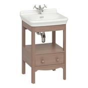 Burlington Guild Floorstanding Vanity Unit Dark Oak image