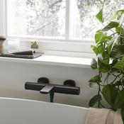 Vado Cameo Wall Mounted Exposed Thermostatic Bath Shower Mixer Tap image