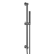 Bathworks Essentials Riser Rail &amp; Handset Including Hose Gunmetal image