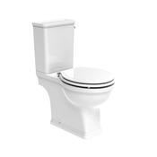 Tavistock Marston Close Coupled Open Back Toilet &amp; Soft Close Seat image