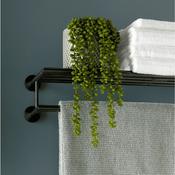 Vado Spa Towel Shelf With Towel Rail 600mm image