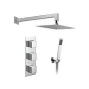 VADO Tablet Notion Concealed 2 Outlet Thermostatic Shower Package image