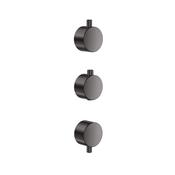 Bathworks Essentials Plain Shower Valve Pack Gunmetal image