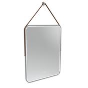 Tavistock Alderbury 600 Rectangular Illuminated Mirror &amp; Brown Strap