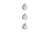 Bathworks Essentials Knurled Shower Valve Pack Chrome