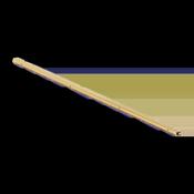 Burlington Shower Glass Wall Profile 2000mm – Gold