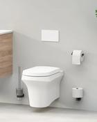 Sonia Astral Vertical Toilet Roll Holder - Black image