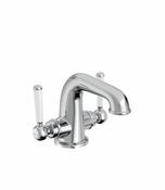 Tavistock Lansdown Basin Mixer Tap with Click Waste Chrome image