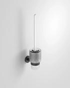 Sonia Astral WC Brush Set Wall Mounted - Black image