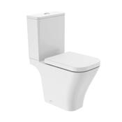 Tavistock Cadence Square Close Coupled Open Back Toilet &amp; Soft Close Seat image