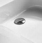 Flow Click Clack Basin Waste - Chrome image