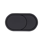 Tavistock Oval Flush Button - Matt Black image