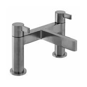Vado Edit Deck Mounted Bath Filler Tap - Brushed Gunmetal image