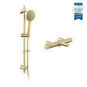 Vado Safari 2 Outlet Shower Pack - Satin Brass image
