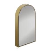HiB Romana Arch 50 LED Bathroom Cabinet – 500mm (Brushed Brass Finish)
