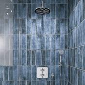 Burlington Guild Thermostatic Dual Outlet Shower Set Chrome