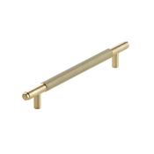 Bathworks Essentials Knurled 250mm Handle Brushed Brass