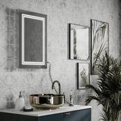 HiB Boundary LED Border Bathroom Mirror – 500 x 700mm image