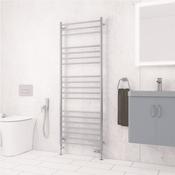 Eastbrook Violla II Stainless Steel Towel Rail Brushed 1630x600 image