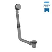 Vado Round Clic-Clac Bath Waste and Overflow - Pewter